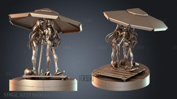 STKGL_6227 stl model for CNC