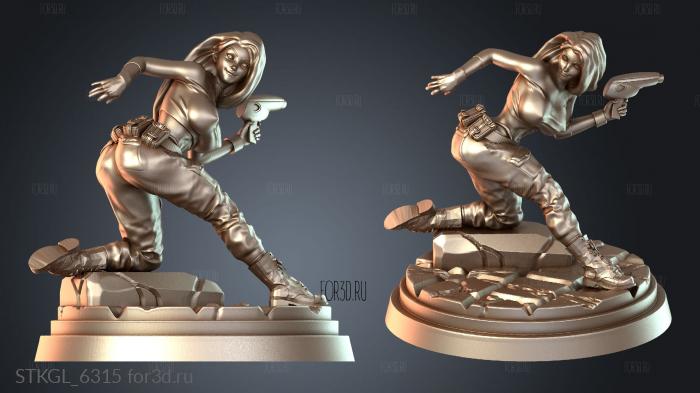 STKGL_6315 stl model for CNC
