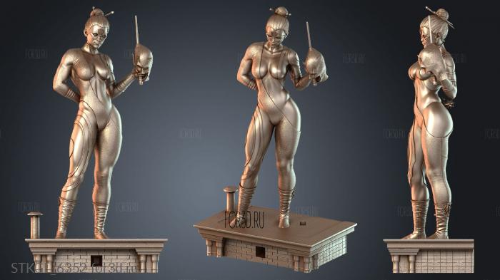 STKGL_6352 stl model for CNC