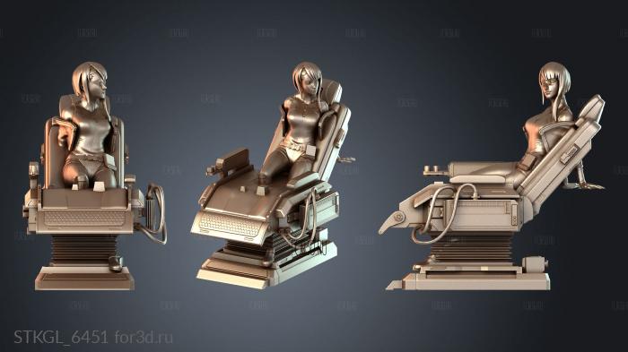 STKGL_6451 stl model for CNC