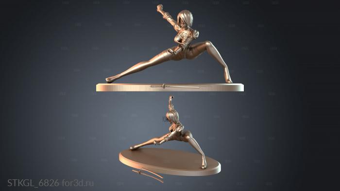 STKGL_6826 stl model for CNC