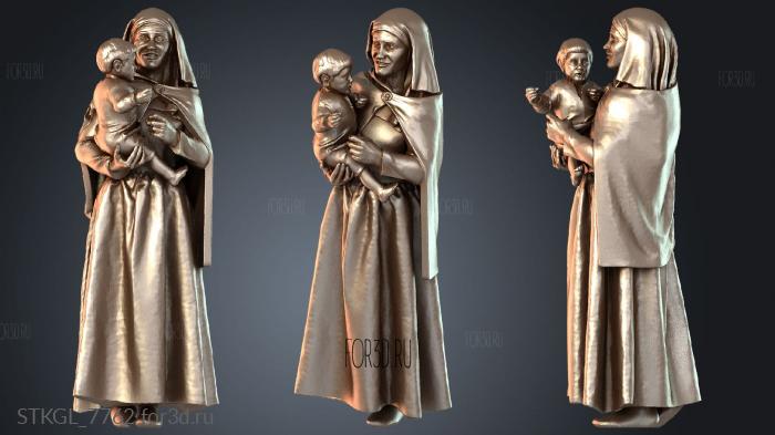 STKGL_7762 stl model for CNC