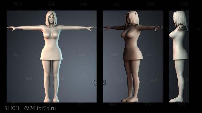 STKGL_7924 3d stl модель для ЧПУ