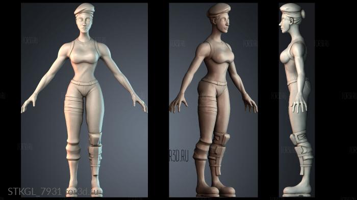 STKGL_7931 3d stl модель для ЧПУ