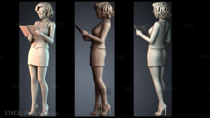 STKGL_7938 3d stl модель для ЧПУ