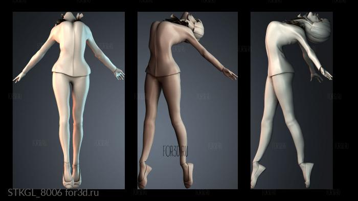 STKGL_8006 3d stl модель для ЧПУ