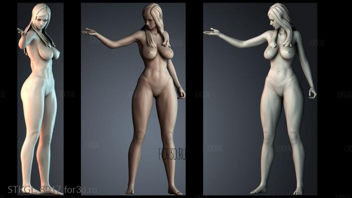 STKGL_8017 3d stl модель для ЧПУ