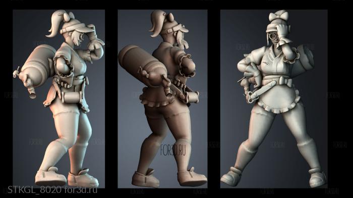 STKGL_8020 3d stl модель для ЧПУ