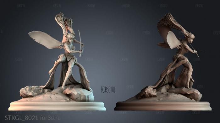 STKGL_8021 3d stl модель для ЧПУ