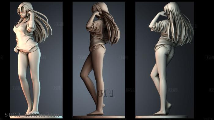 STKGL_8023 3d stl модель для ЧПУ