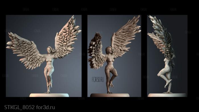 STKGL_8052 3d stl модель для ЧПУ