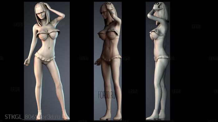 STKGL_8061 3d stl модель для ЧПУ