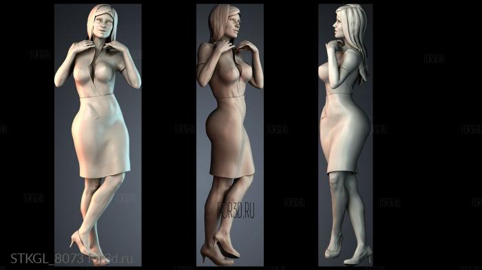 STKGL_8073 3d stl модель для ЧПУ