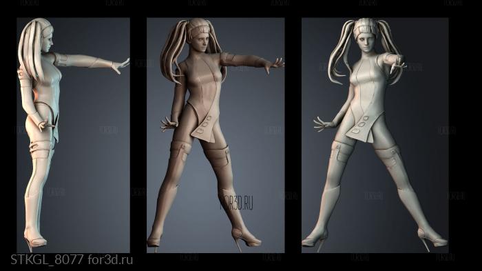 STKGL_8077 3d stl модель для ЧПУ