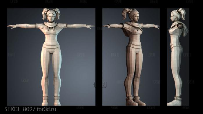 STKGL_8097 3d stl модель для ЧПУ