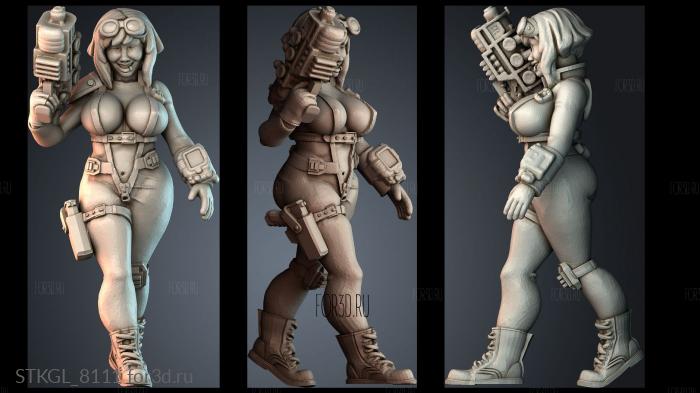 STKGL_8111 3d stl модель для ЧПУ