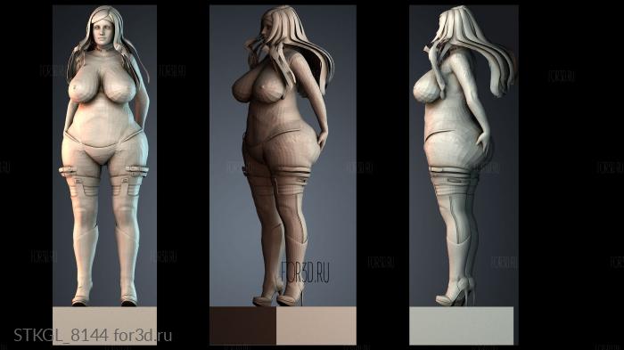 STKGL_8144 3d stl модель для ЧПУ