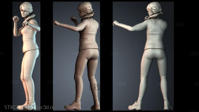 STKGL_8151 stl model for CNC