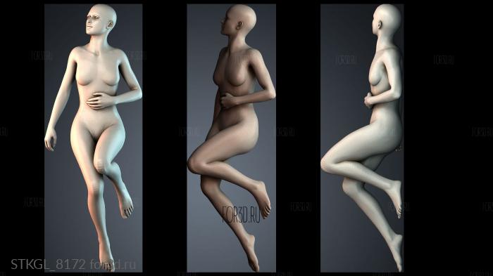 STKGL_8172 stl model for CNC