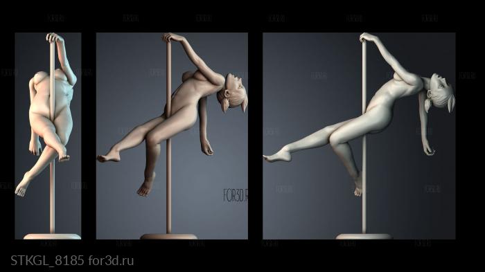 STKGL_8185 stl model for CNC