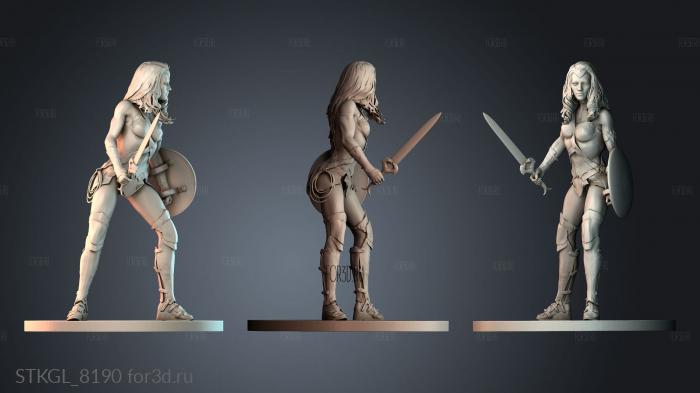 STKGL_8190 stl model for CNC