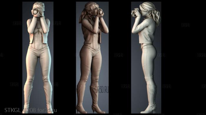 STKGL_8208 stl model for CNC