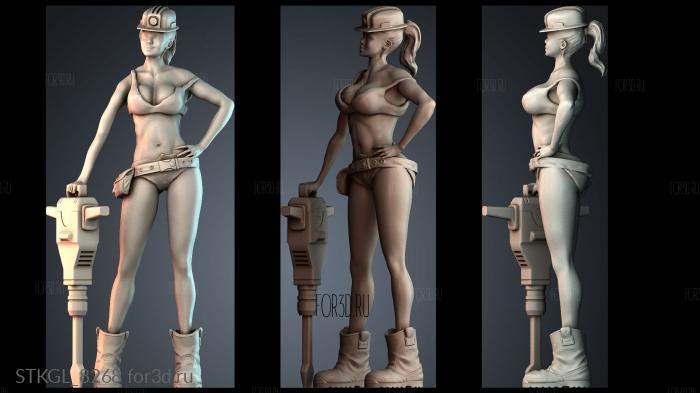 STKGL_8268 stl model for CNC