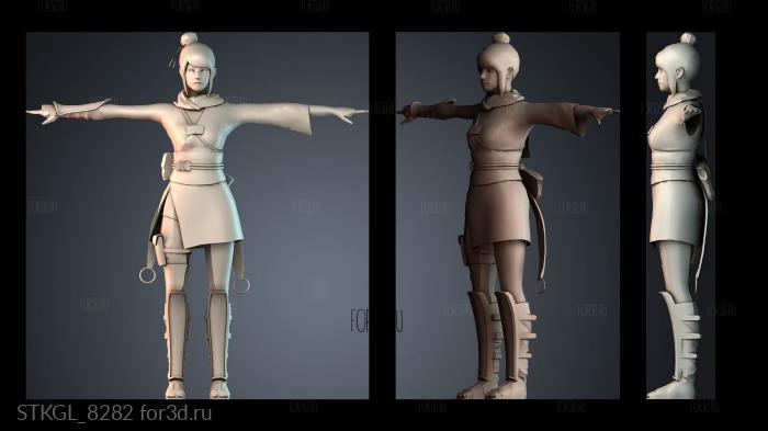 STKGL_8282 stl model for CNC