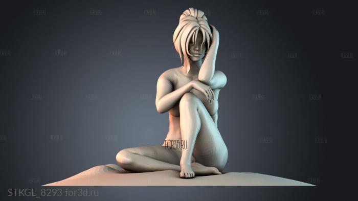 STKGL_8293 stl model for CNC