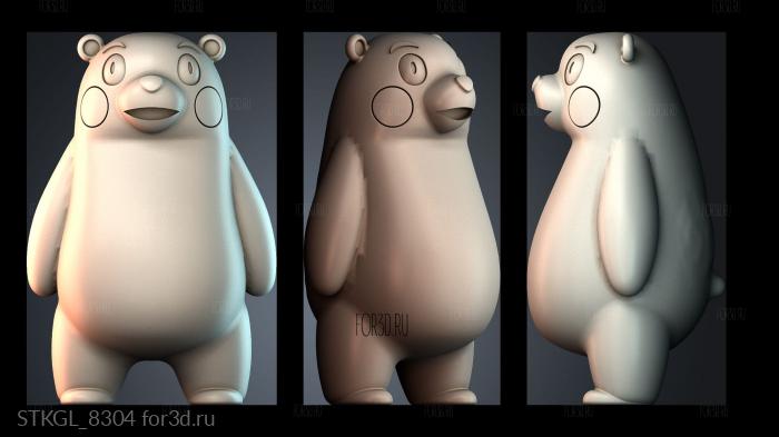 STKGL_8304 3d stl модель для ЧПУ