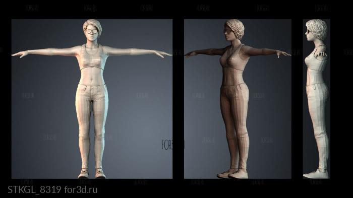 STKGL_8319 3d stl модель для ЧПУ