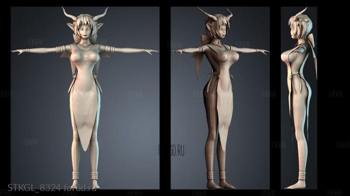 STKGL_8324 3d stl модель для ЧПУ