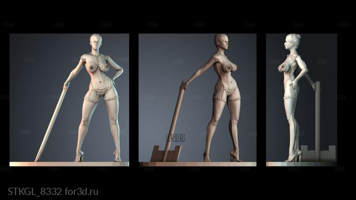 STKGL_8332 3d stl модель для ЧПУ