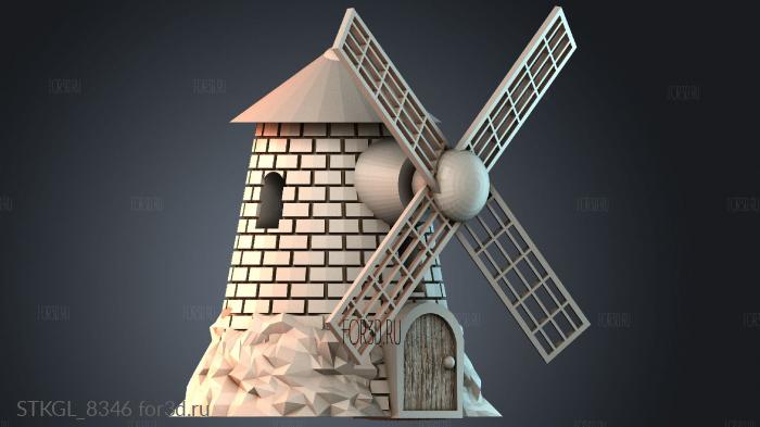 STKGL_8346 3d stl модель для ЧПУ