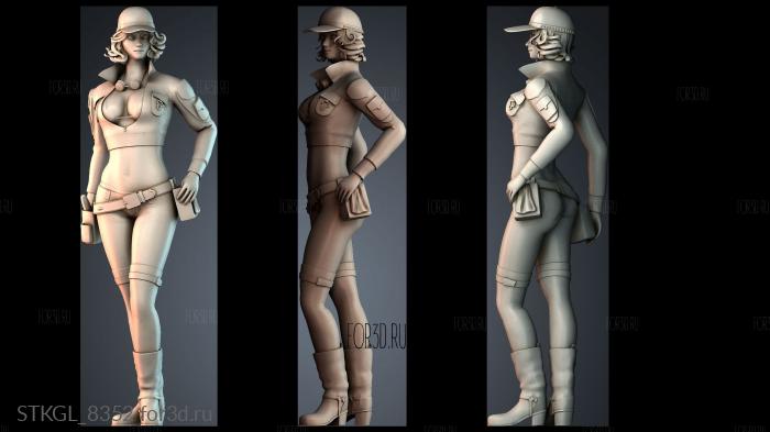 STKGL_8352 3d stl модель для ЧПУ