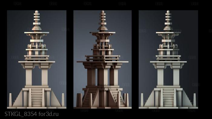 STKGL_8354 3d stl модель для ЧПУ