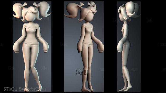 STKGL_8409 3d stl модель для ЧПУ