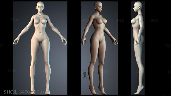 STKGL_8430 3d stl модель для ЧПУ