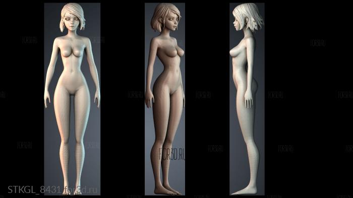 STKGL_8431 3d stl модель для ЧПУ