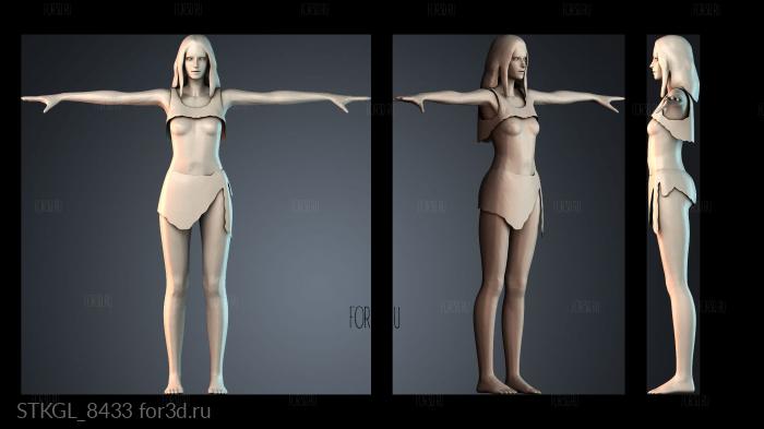 STKGL_8433 3d stl модель для ЧПУ