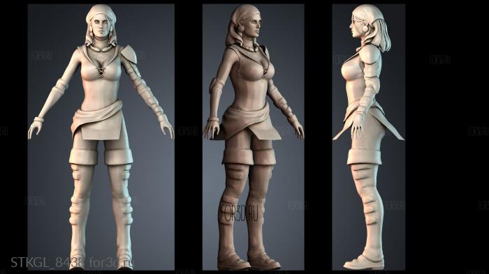 STKGL_8438 3d stl модель для ЧПУ