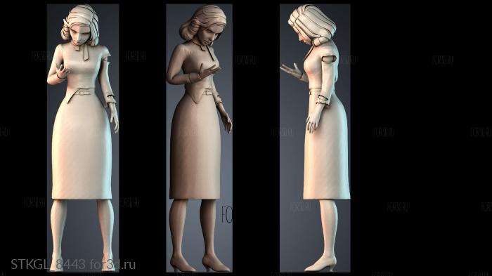 STKGL_8443 3d stl модель для ЧПУ