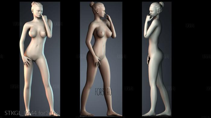 STKGL_8444 3d stl модель для ЧПУ