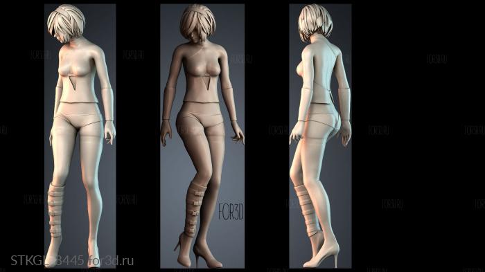 STKGL_8445 3d stl модель для ЧПУ