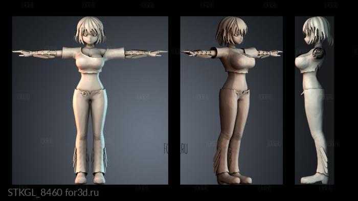 STKGL_8460 3d stl модель для ЧПУ