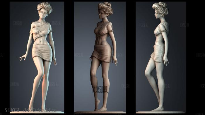 STKGL_8490 3d stl модель для ЧПУ