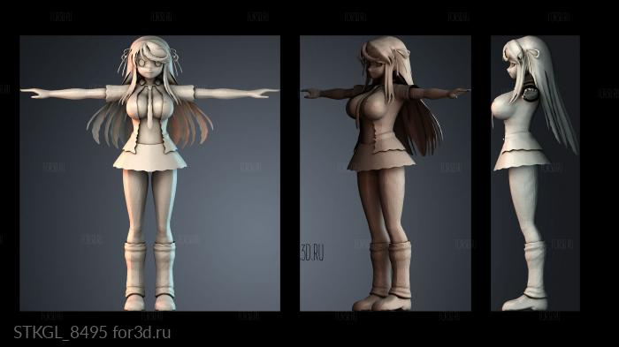 STKGL_8495 3d stl модель для ЧПУ