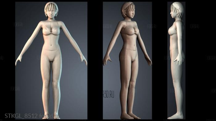 STKGL_8512 3d stl модель для ЧПУ