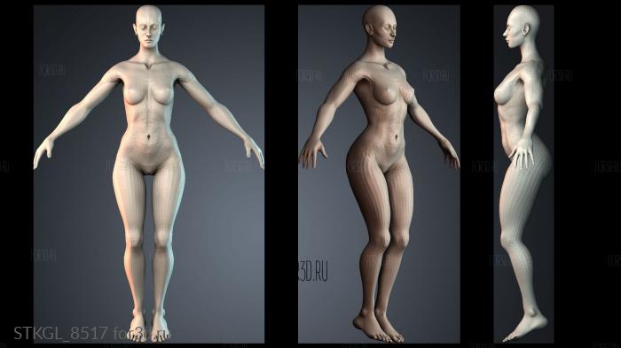 STKGL_8517 3d stl модель для ЧПУ