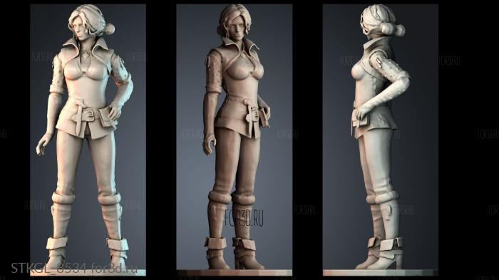 STKGL_8534 3d stl модель для ЧПУ